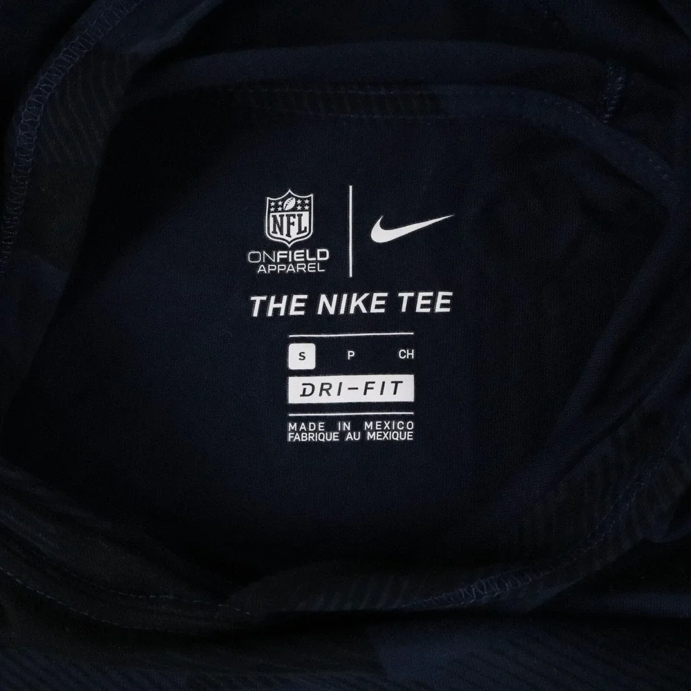 Dallas Cowboys Hoodie Shirt Mens Small Nike Dri-Fit‎ NFL Onfield Pullover Blue